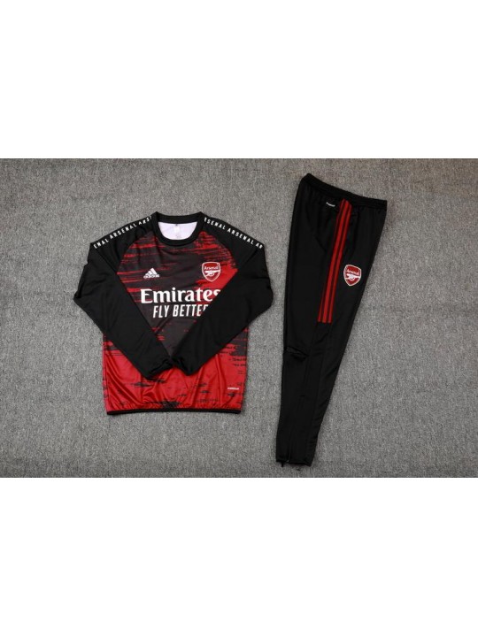 Chandal Arsenal 2021/2022 Negro rojizo