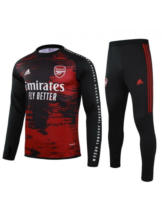 Chandal Arsenal 2021/2022 Negro rojizo