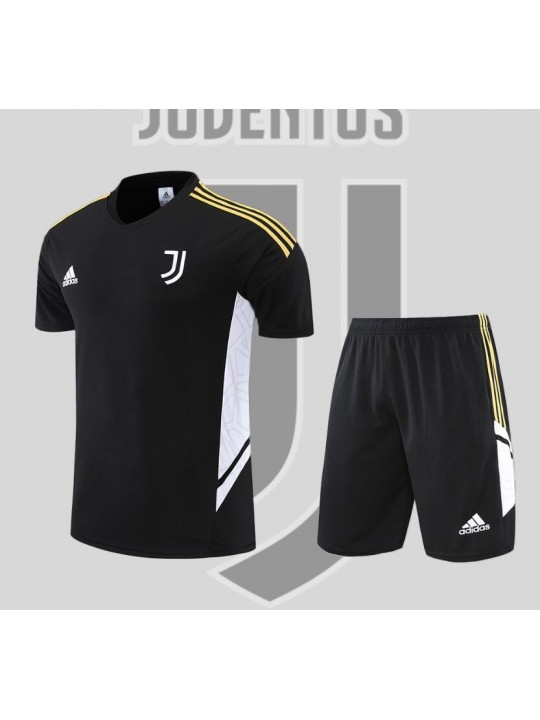 Camiseta Juventus Training Suit Short Sleeve Kit Black 22/23