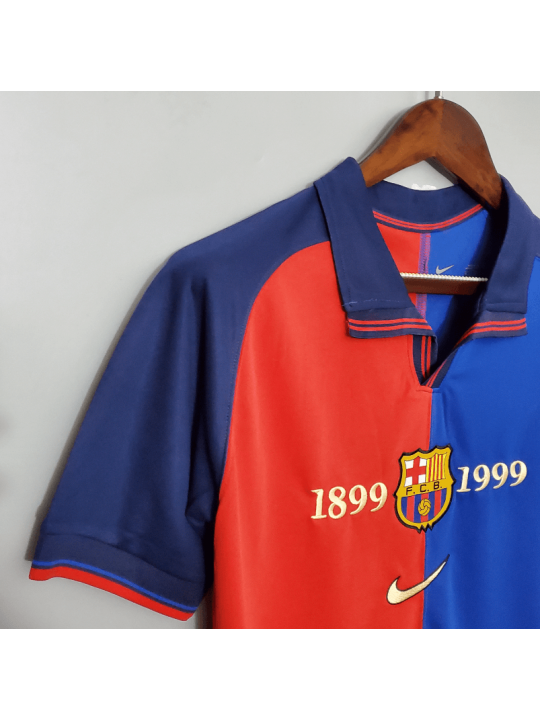 Camiseta Retro Barcelona 100th Anniversary Primera Equipación