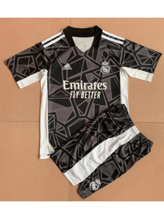 Conjunto Portero Real Madrid 22/23 Negro