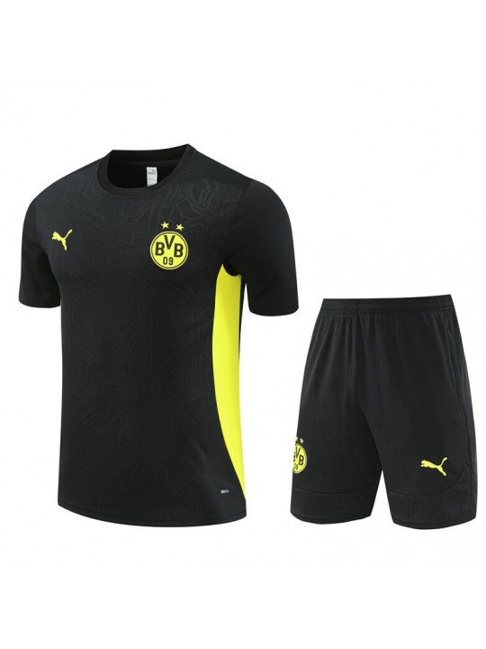 Camiseta Borussia Dortmund (Hombre/Niño) Pre-Match 24/25 + Pantalones