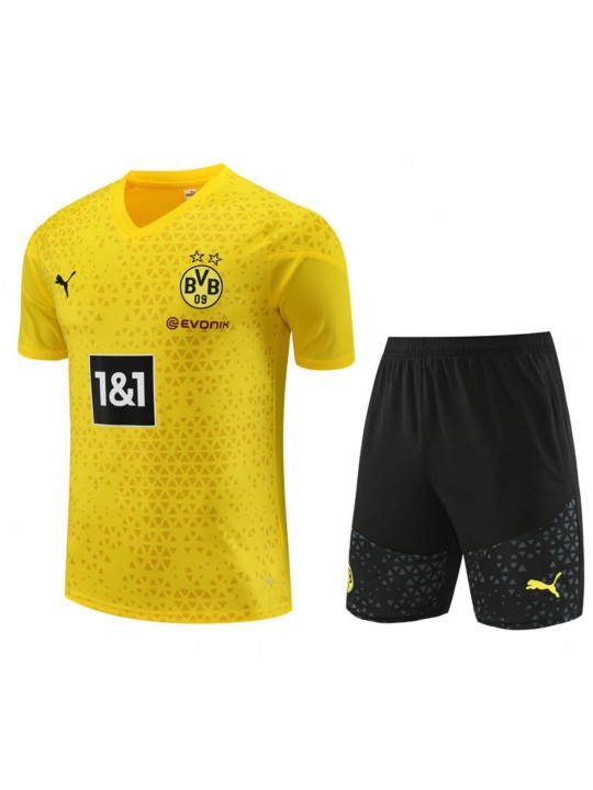 Camiseta Borussia Dortmund Pre-match 23/24 + Pantalone