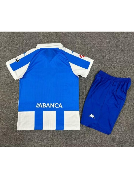 Camiseta Deportivo De La Coruña 1ª Equipación 24/25 Niño