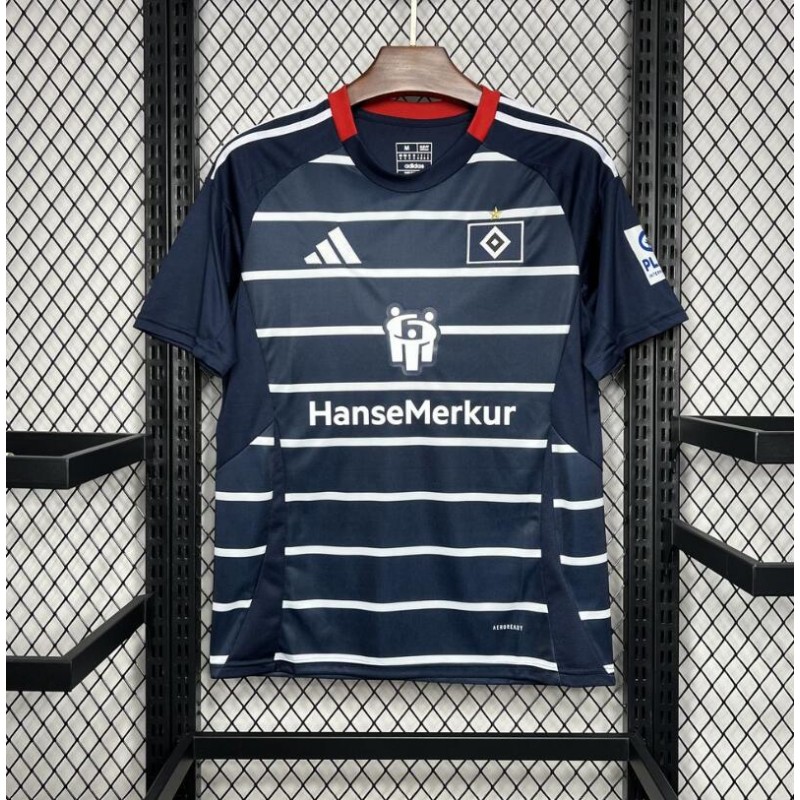 Camiseta Hamburgo Sv Segunda Equipación 24/25