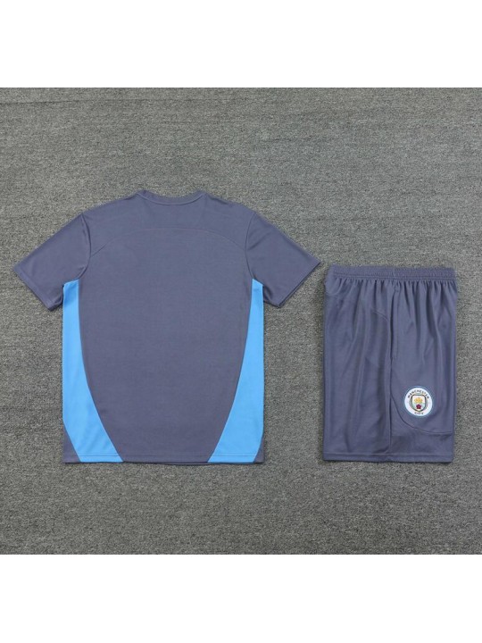 Camiseta Manchester City (Hombre/Niño) Pre-Match 2024/25 + Pantalones