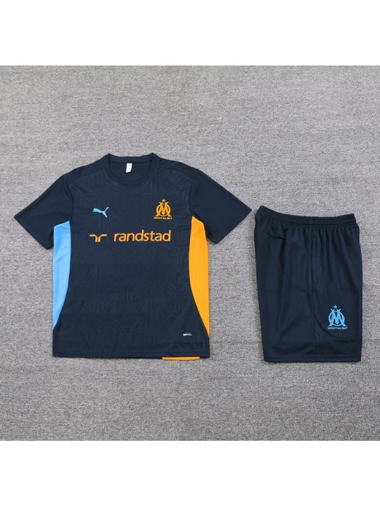 Camiseta Olympique de Marseille (Hombre/Niño) Pre-Match 24/25 + Pantalones