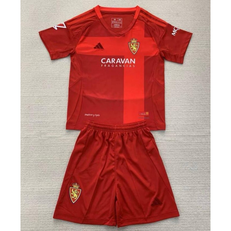 Camiseta Real Zaragoza Segunda Equipación 24/25 Niño