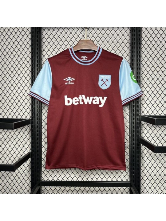 Camiseta West Ham United 1ª Equipación 24/25