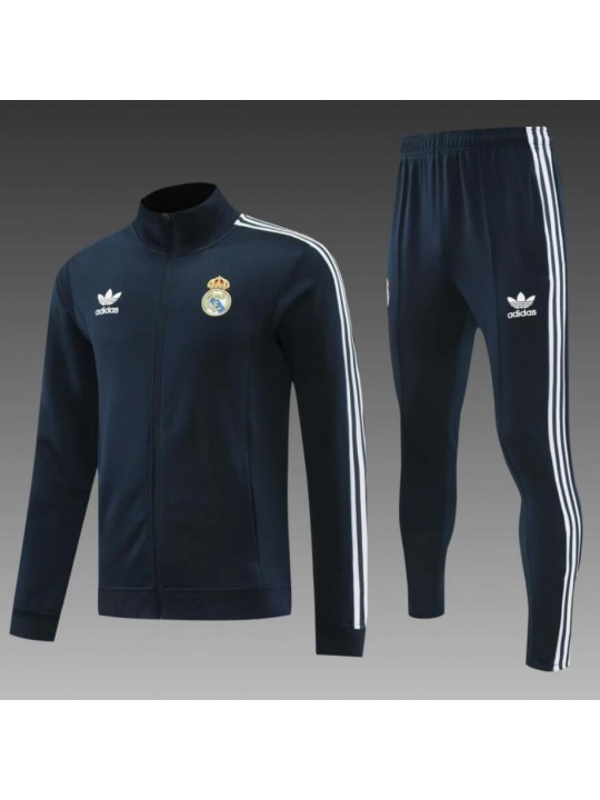 Conjunto de chaqueta y pantalón de entrenamiento del Real Madrid 24/25