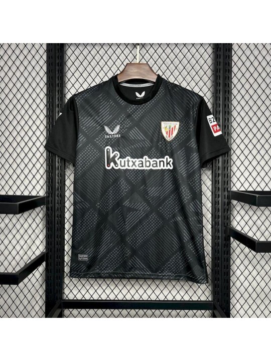 Camiseta Athletic Club Bilbao Portero Negro 24/25