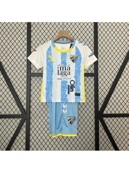 Camiseta Málaga Cf Primera Equipación 24-25 Niño