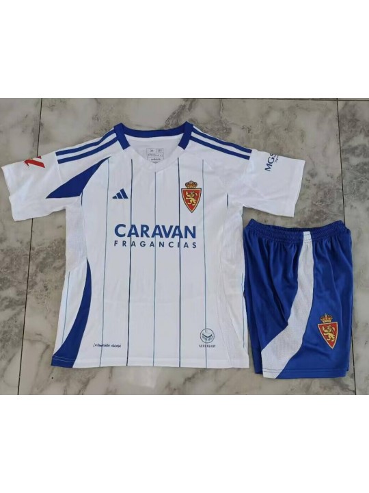 Camiseta Real Zaragoza Primera Equipación 24/25 Niño