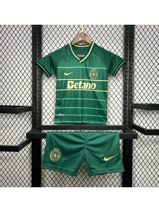 Camiseta Sporting Lisboa 2ª Equipación 24/25 Niño