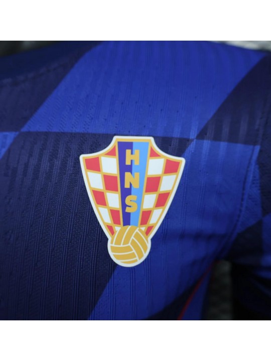 Camiseta Croacia Segunda Equipación 2024 Authentic