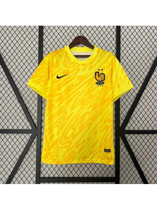 Camiseta Portero Francia Amarillo 2024