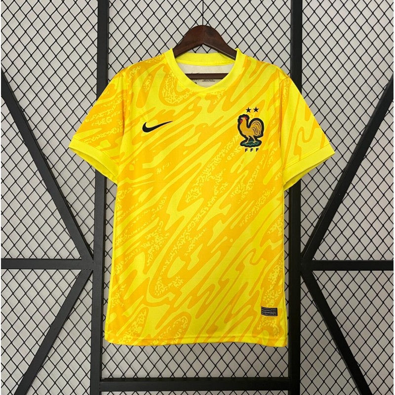 Camiseta Portero Francia Amarillo 2024