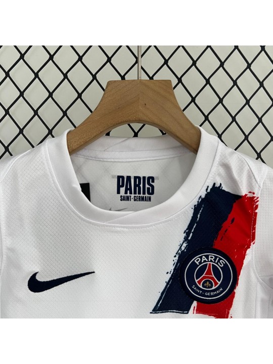 Camiseta París Saint-Germain Segunda Equipación 24/25 Niño