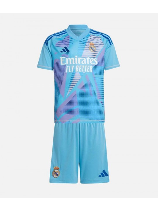 Camiseta Real Madrid Portero Azul 24/25 Niño