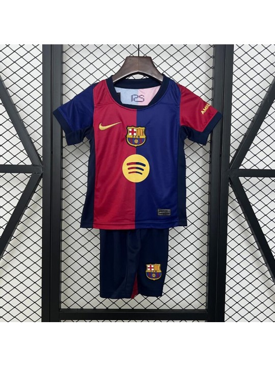 Camiseta Barcelona Fc Primera Equipación 24/25 Niño