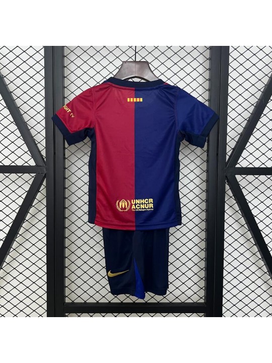 Camiseta Barcelona Fc Primera Equipación 24/25 Niño