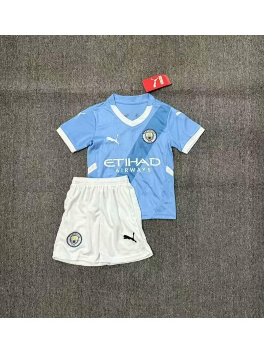 Camiseta Manchester City 1ª Equipacion 25/26 Niño