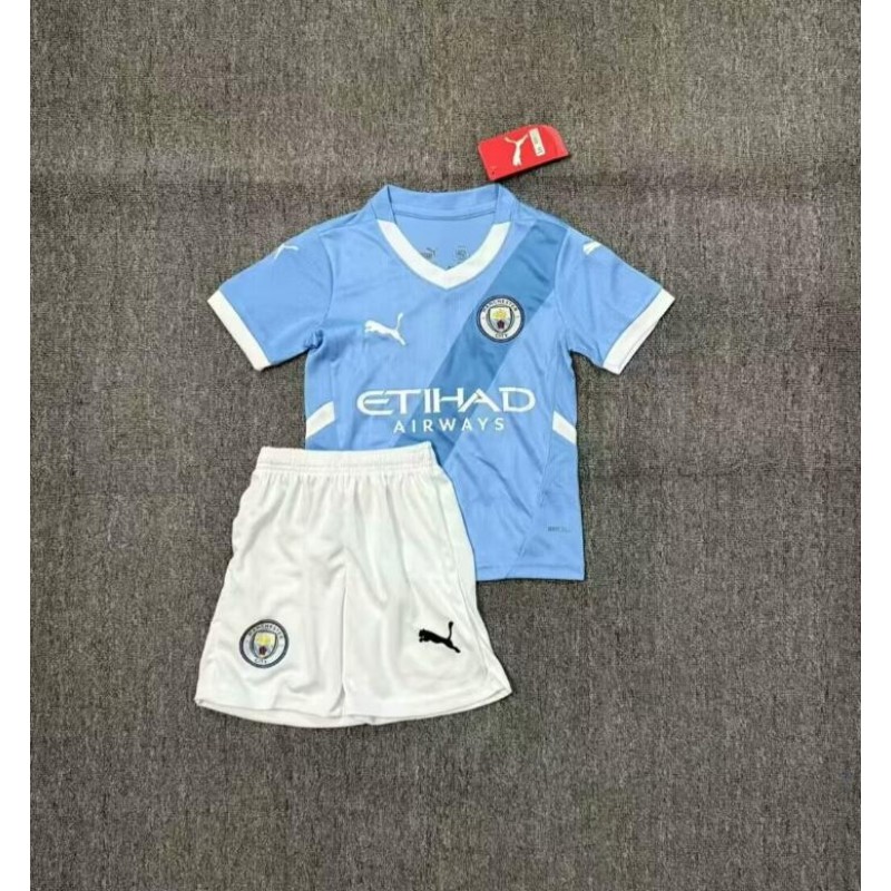 Camiseta Manchester City 1ª Equipacion 25/26 Niño