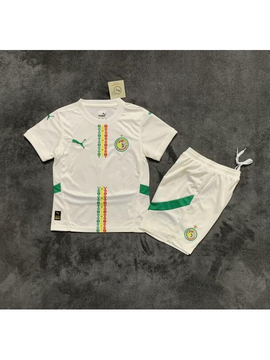 Camiseta Senegal Primera Equipación 2025 Niño