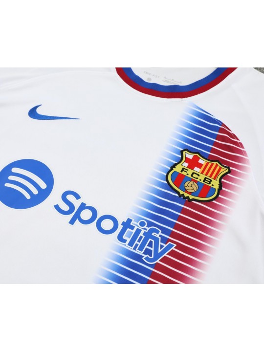 Camiseta Barcelona Fc Pre-Match BLANCO 2024/2025 + Pantalones