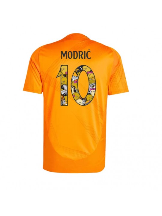 Camiseta Real Madrid 2ª Equipación 24/25 MODRIC 10 Bear Champ Font