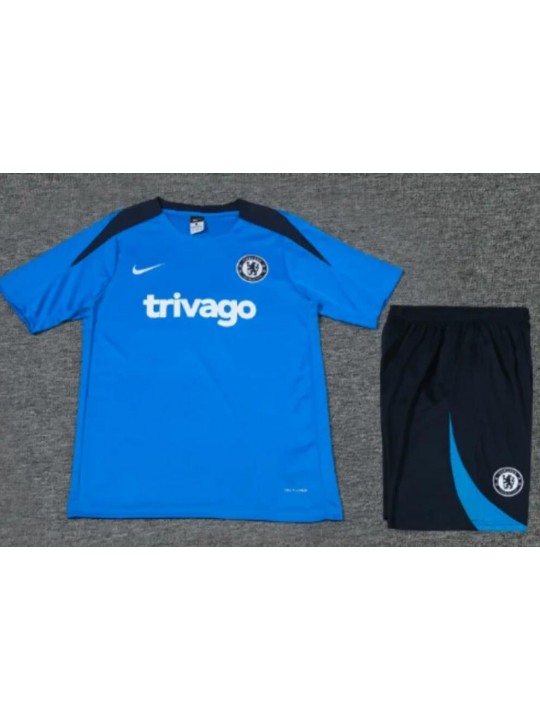 Camiseta Chelsea FC Pre-Match 24/25 + Pantalones