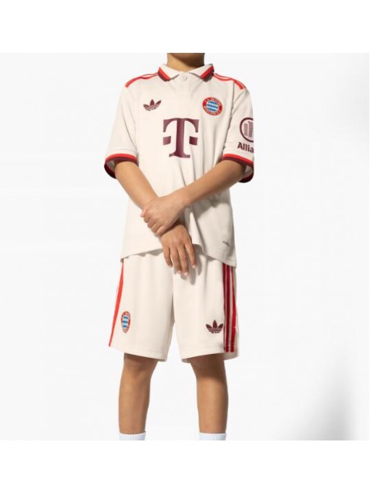 Camiseta Fc Bayern Munich Tercera Equipación 24/25 Niño