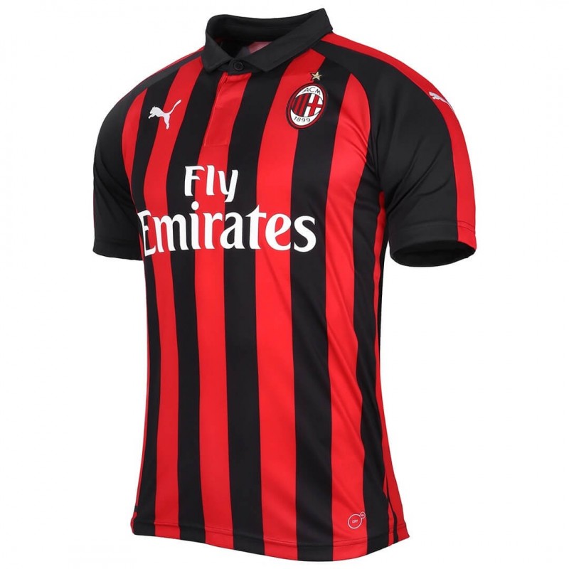 Camisetas AC Milan MAGLIA GARA HOME 2018/19