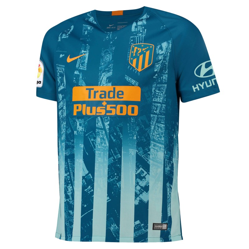 Camiseta Stadium de la tercera equipación del Atlético de Madrid 2018-19