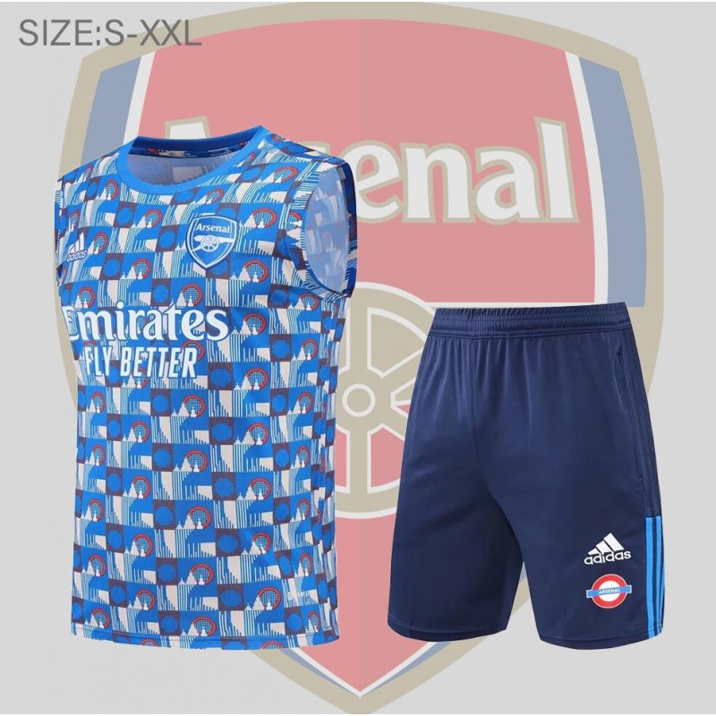 Camisetas Sin Mangas Arsenal 22/23 KIT AZUL