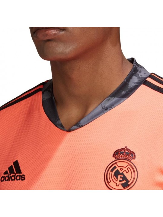 Camiseta Segunda Portero Real Madrid 2020/2021 Naranja