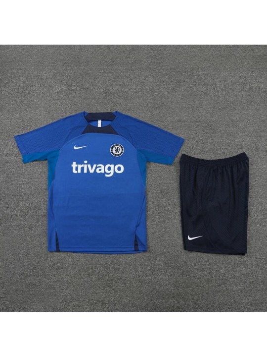 Camiseta Chelsea FC Pre-Match Azul 22/23 +Pantalones