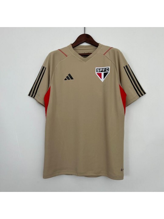 Camiseta São Paulo CF Pre-Match 23/24 Gris