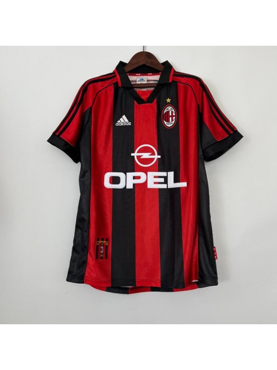 Camiseta Retro AC Milan Primera Equipación 98/99