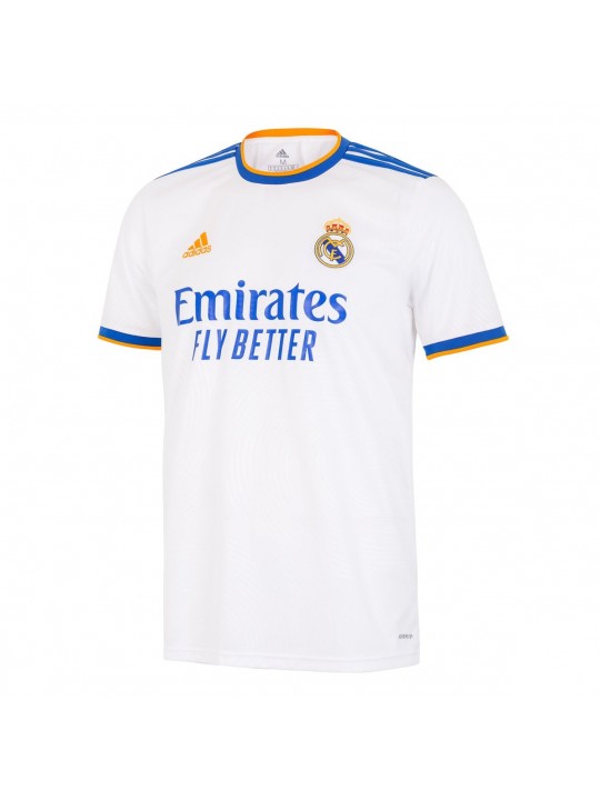 Camiseta Real Madrid Niño Primera Equipación Blanca 21/22