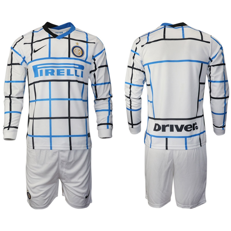 Camisetas Inter Milan Segunda Equipación 2020-2021 Manga Larga