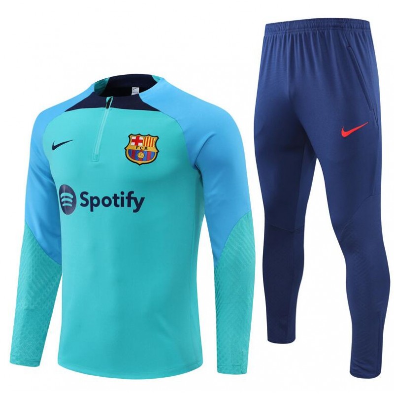 Sudadera Entrenamiento FC Barcelona 22/23 Azul Celeste