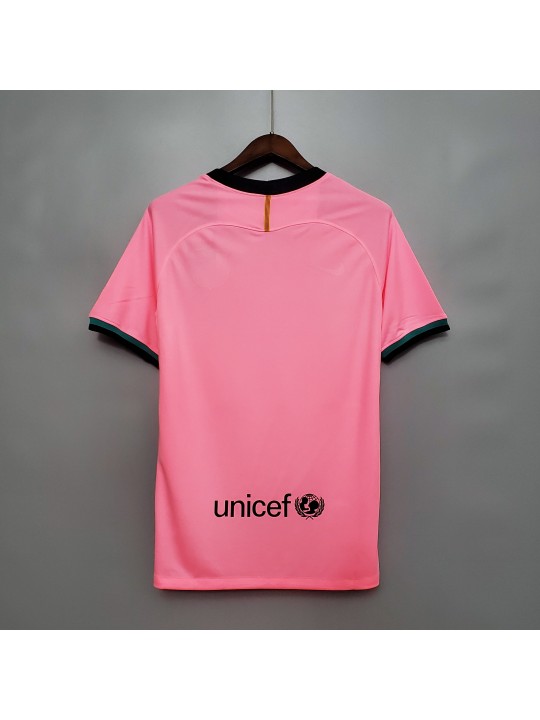 Camiseta Rosa del FC Barcelona para la Temporada 2020/21