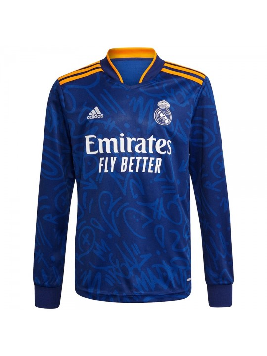 Camiseta Real Madrid Segunda Equipación 2021-2022 ML