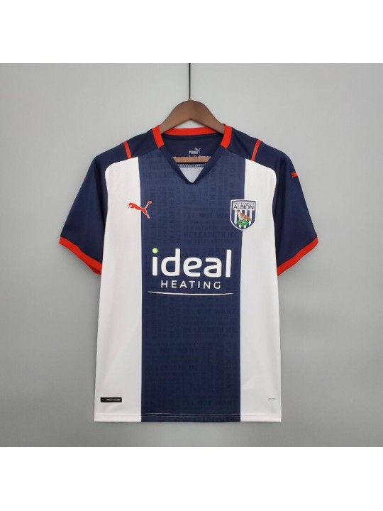 Camiseta West Bromwich Primera Equipación Blanca 21/22