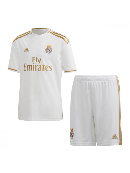 MINICONJUNTO PRIMERA EQUIPACIÓN REAL MADRID NIÑO