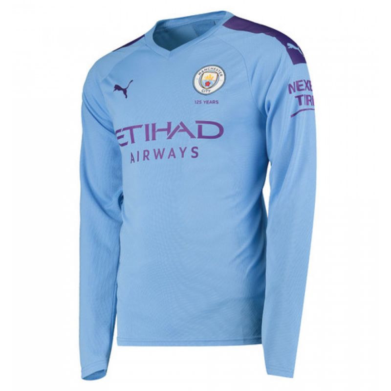 Camiseta Manchester City Primera Equipación 2019/2020 ML