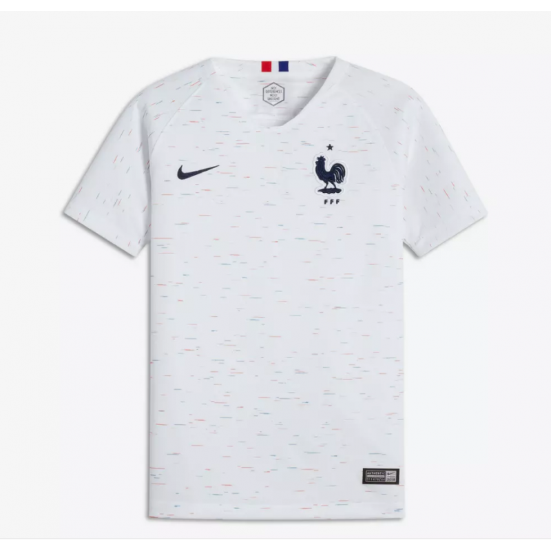 Francia 2018 Camiseta de la Segunda equipación 2 estrellas Niño