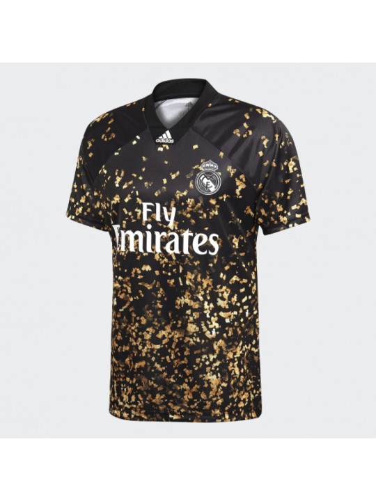 CAMISETA 4ª REAL MADRID 2019/2020 EA SPORTS NEGRO DORADO