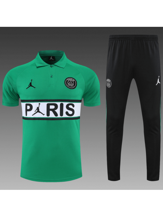 POLO PARÍS SAINT-GERMAIN KIT VERDE